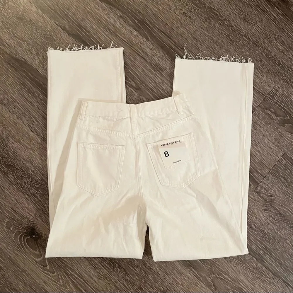 Glassons super high rise 90s straight leg